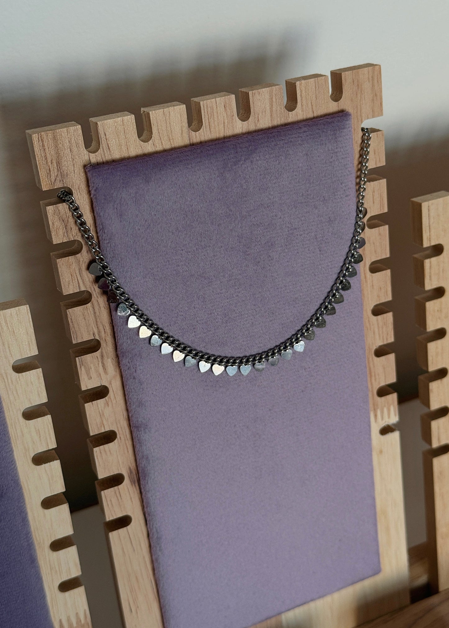 SILVER LOVE CHOKER