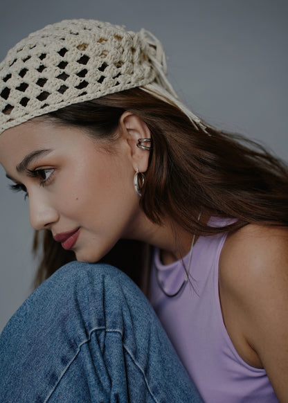 DRAMA HOOPS EARRINGS