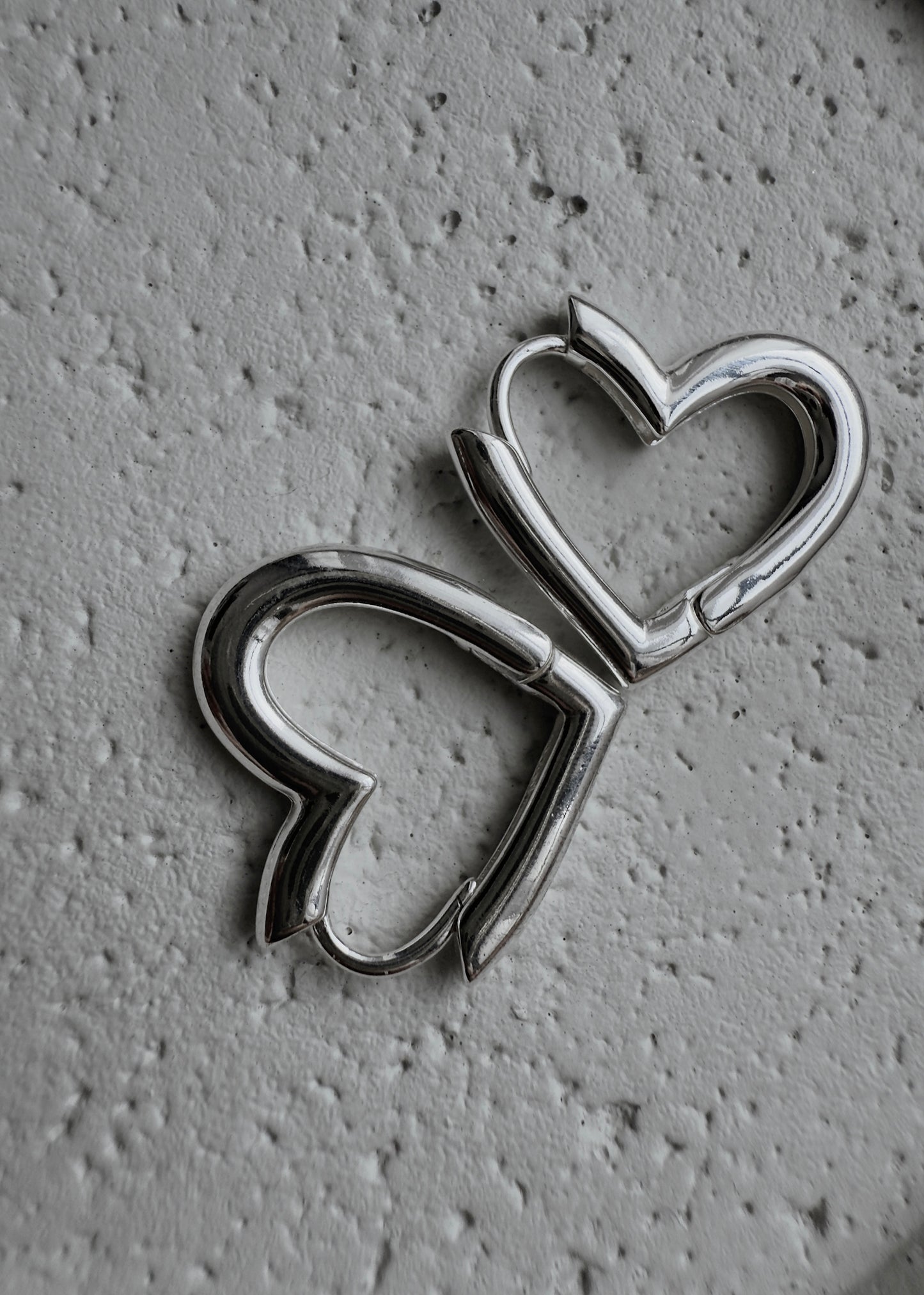 HEARTBREAKER HOOPS EARRINGS
