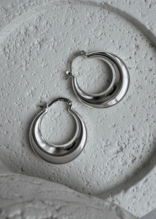 DRAMA HOOPS EARRINGS
