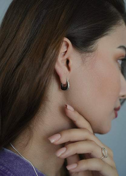 EDGE POD EARRINGS