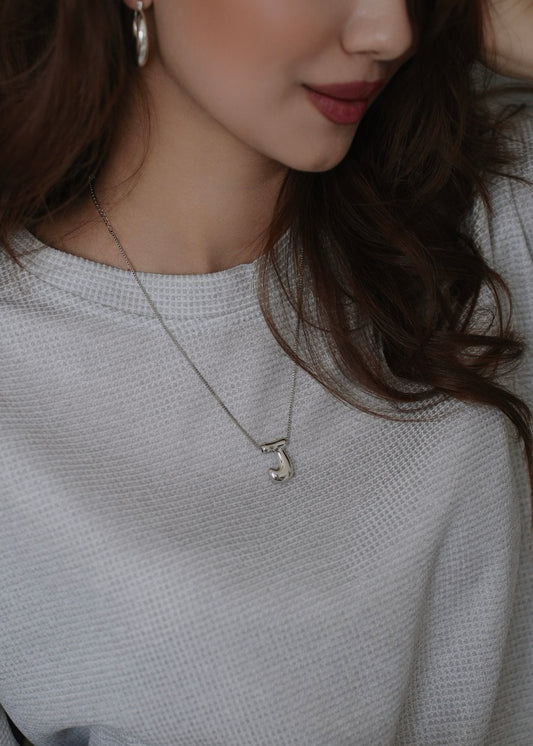 POWER LETTER NECKLACE