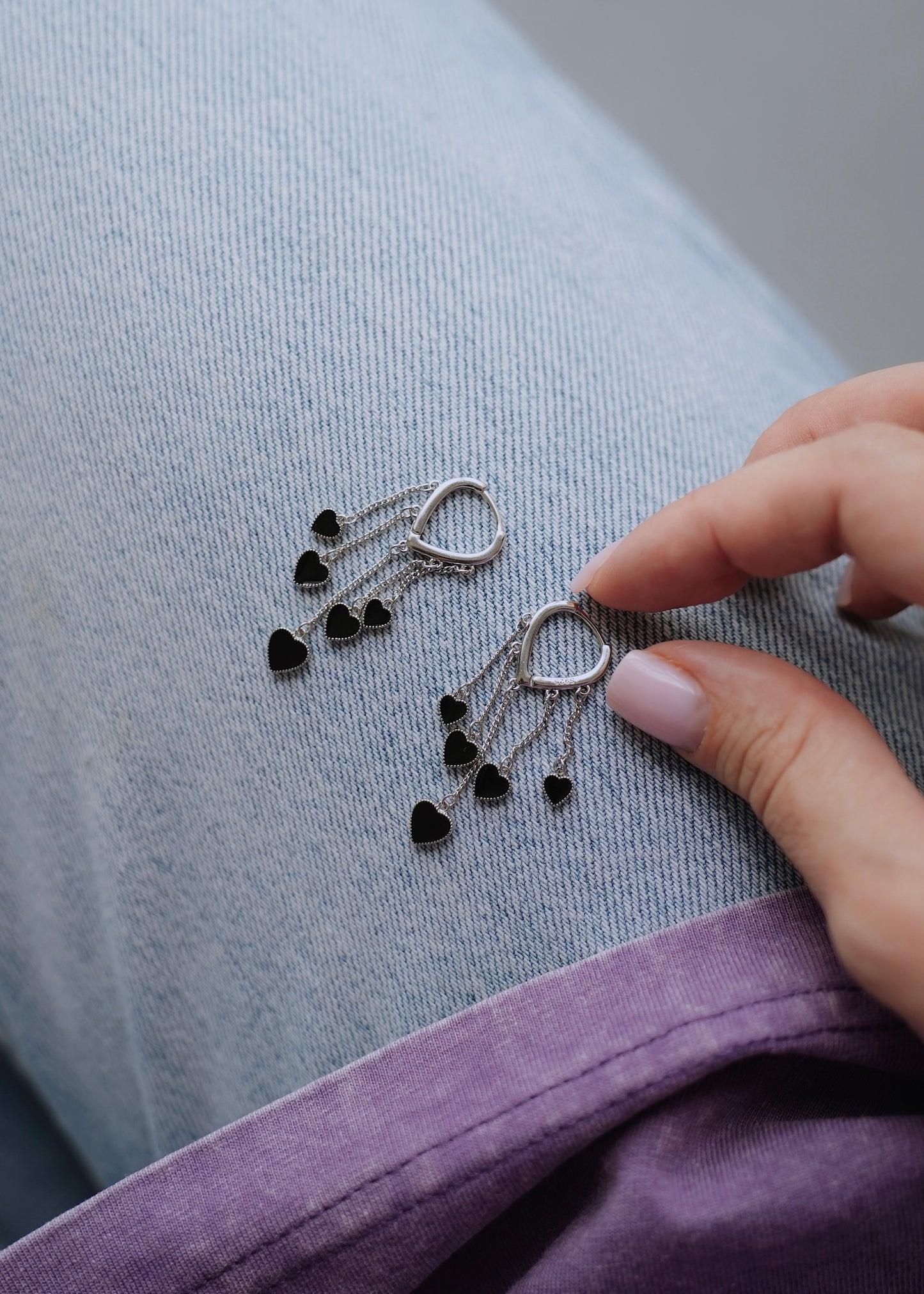 POISONED HEART DROPS EARRINGS