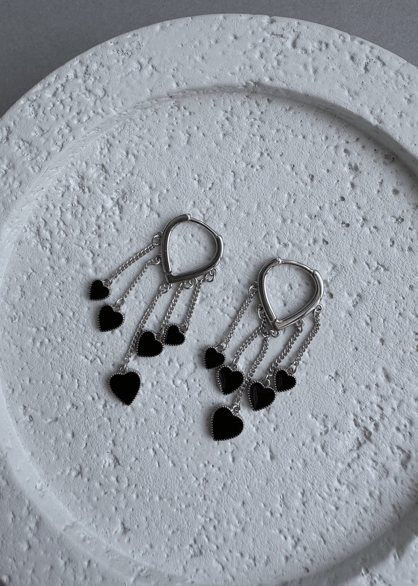 POISONED HEART DROPS EARRINGS